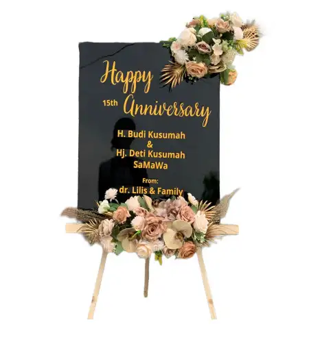 Papan Bunga Akrilik darma